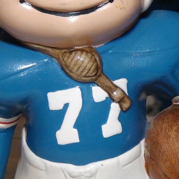 NFL Vintage 70's Dallas Cowboys Ceramic Figure 11" In-graved, Atlantic Mold 1/73 - Picture 9 of 16